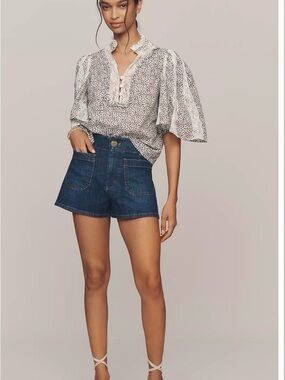 Maeve Collette Denim Shorts NWOT